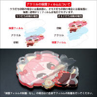 アクリル詰め放題・はがきサイズ(クリアコート対応)