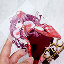 透明カード(プレミアム)(ポストカード 90×140・L判/0.350mm厚)