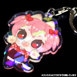 アクリルキーホルダー(透明ホログラム)