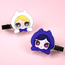 アクリルヘアクリップ