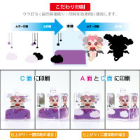 リキッドキーホルダー(キューブ型)