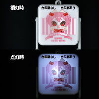 脚付き看板キーホルダー